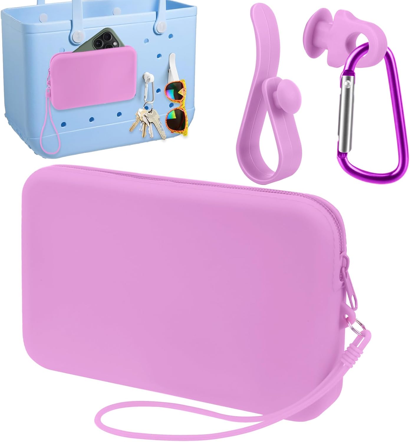 Purple pouch set