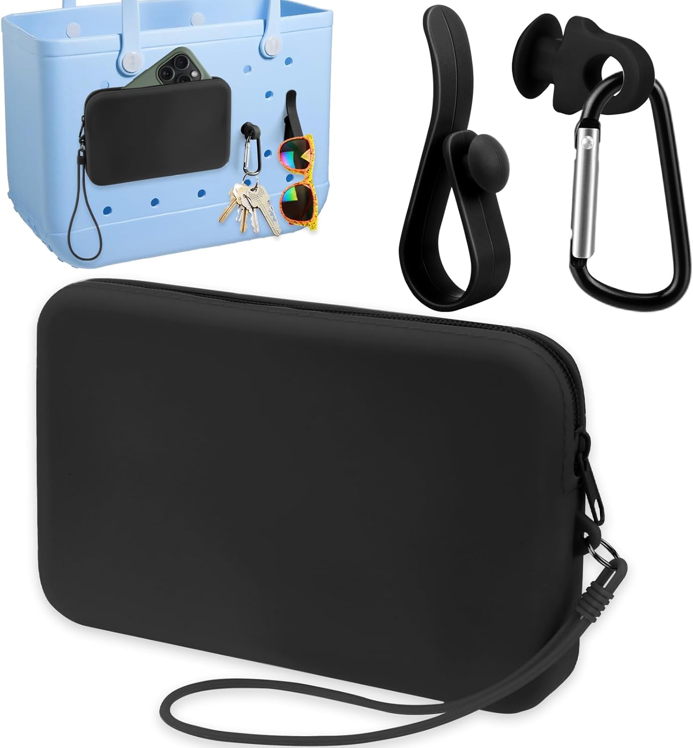 Black pouch set