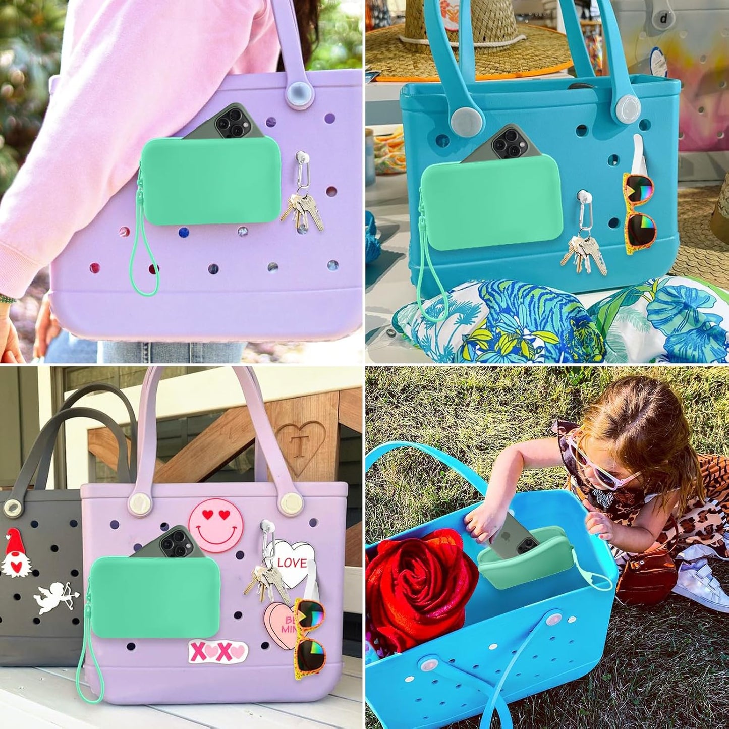 Turqoise pouch set