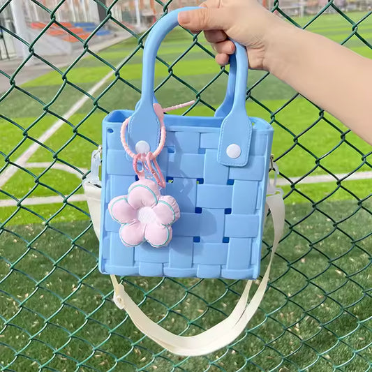 Tote bag sky blue