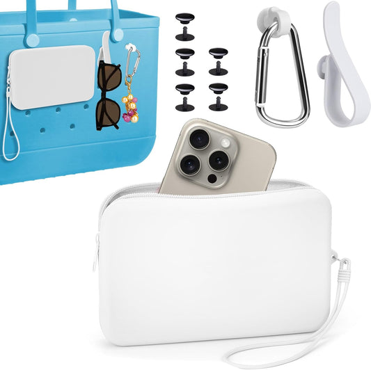 White pouch set