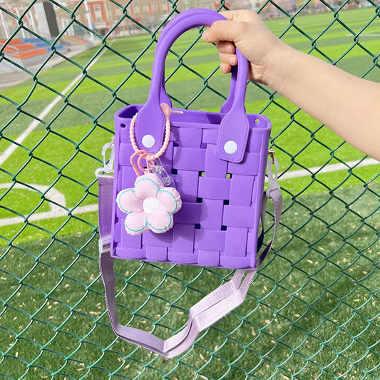 Tote bag purple